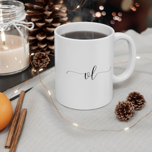 Elegant Script Personalized Mug - Perfect for Gifts, Home, Office, Coffee Lovers, Tea Drinkers, Mother's Day, Birthdays